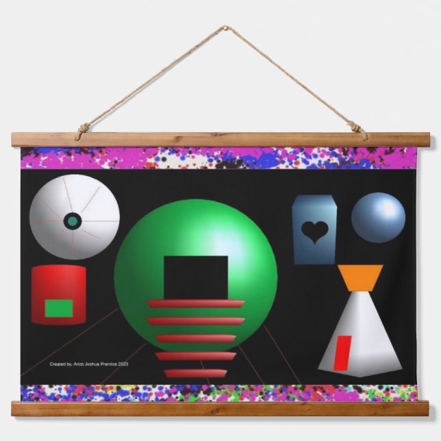 A JP's Artsy Ware Tapestry (Front)