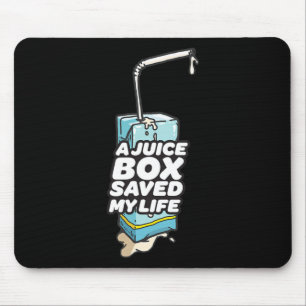 A Juice Box Saved My Life Diabetes Men  Mouse Pad