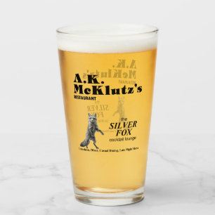 A. K. McKlutz's Restaurant, Arlington Heights, IL Glass
