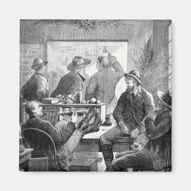 A Kansas Land Office Magnet (Front)