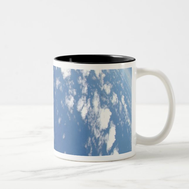 A KC-135 Stratotanker refuels a B-2 Spirit Two-Tone Coffee Mug (Right)