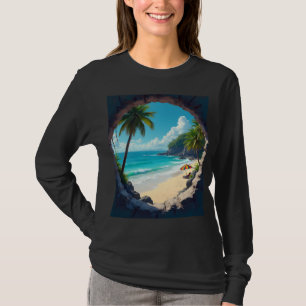 A key hole view of happiness and sunshine T-Shirt