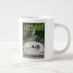 "A Key to Paris" Large Coffee Mug