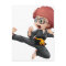 A kid doing karate