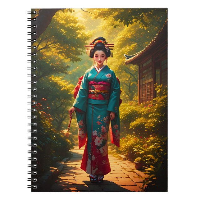 A Kimono's Radiance Notebook (Front)
