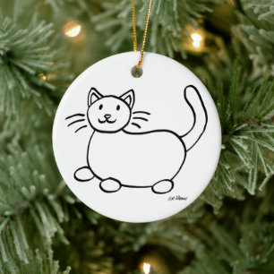 'A Kind Hearted Woman Lives Here' holiday ornament