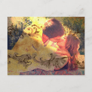A Kiss for Sleeping Beauty Postcard