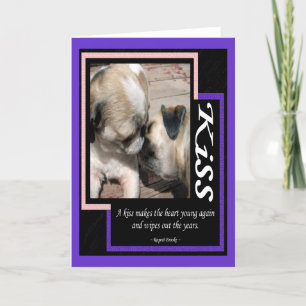 A Kiss... Greeting Card