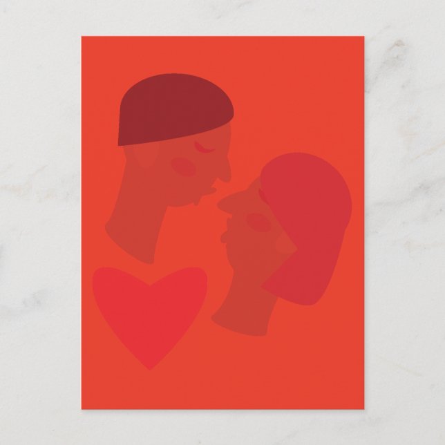 A Kiss Postcard (Front)