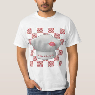 A Kiss The Cook t-shirt