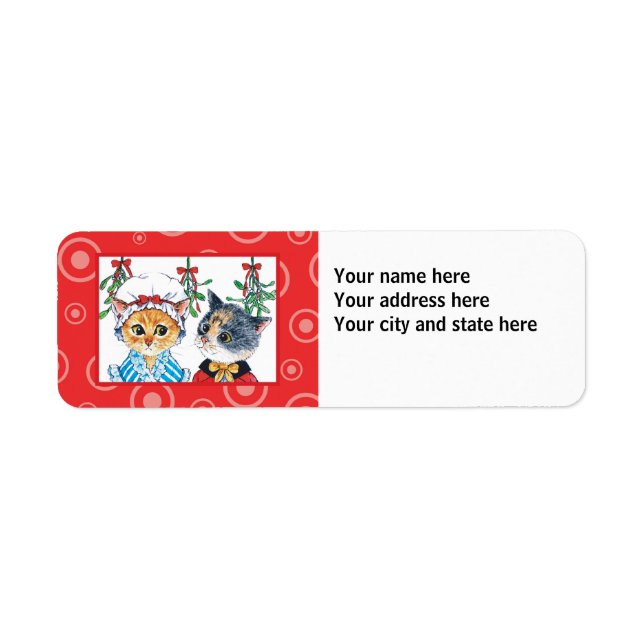 A kiss under the mistletoe (Front)