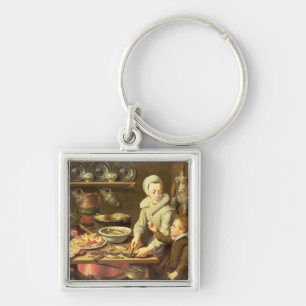 A Kitchen Interior Key Ring