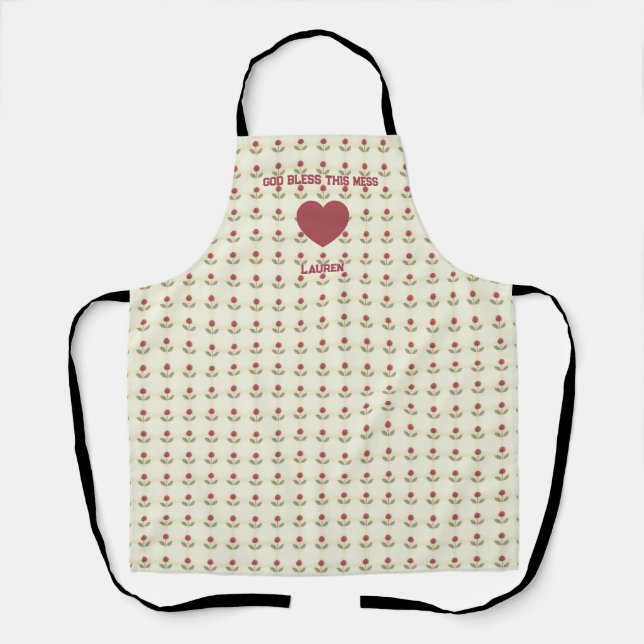 A Kitchen Prayer Apron (Front)