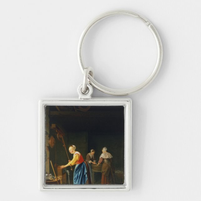 A Kitchen Scene Key Ring (Front)