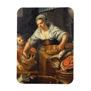 A Kitchen Scene Magnet