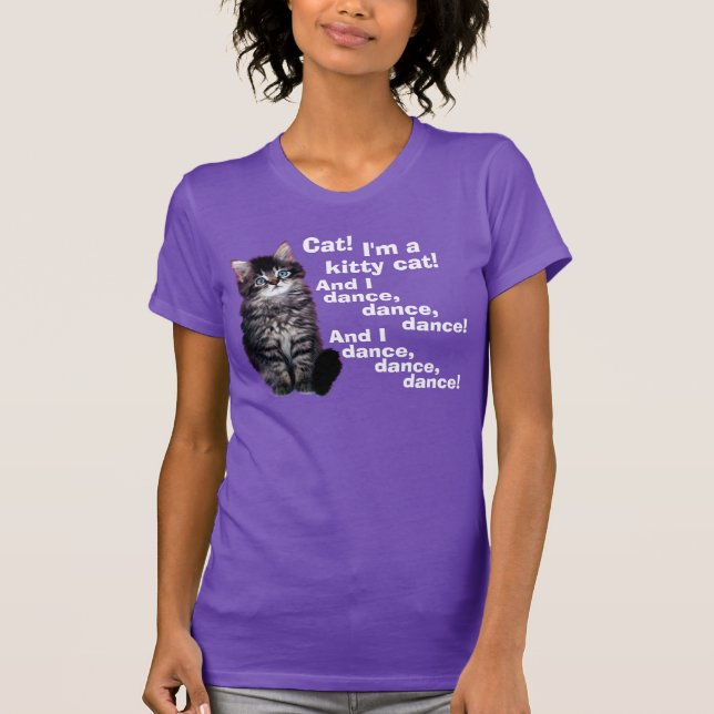 A Kitty Cat Song T-Shirt (Front)
