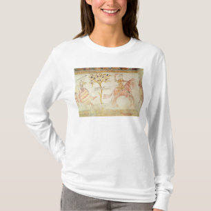 A knight carrying a flaming torch T-Shirt