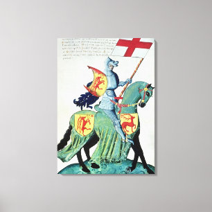 A Knight Carrying the Arms of Verona Canvas Print