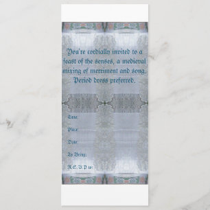 A Knight to Remember - mediaeval invitations