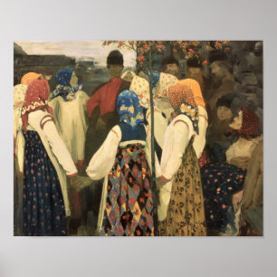 A lad has wormed his way poster