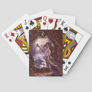 A Lady in the Mirror Playing Cards