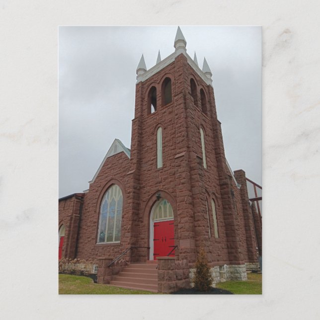 A Lancaster County Church Holiday Postcard (Front)