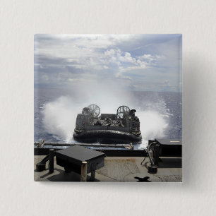 A landing craft air cushion 15 cm square badge