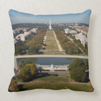 A landscape view of Washington DC Cushion