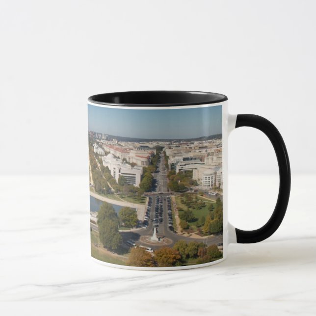 A landscape view of Washington DC Mug (Right)
