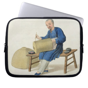 A Lantern Painter, plate 20 from 'The Costume of C Laptop Sleeve