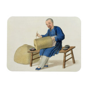 A Lantern Painter, plate 20 from 'The Costume of C Magnet