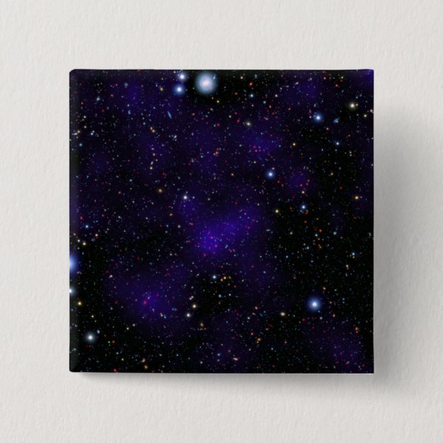 A large collection of galaxies 15 cm square badge (Front)