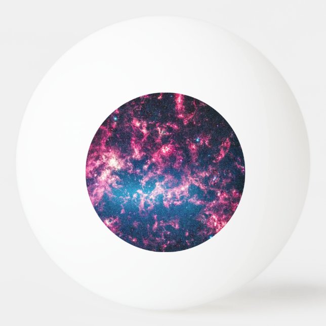 A Large Magellanic Cloud Galaxy Cosmic Space Ping Pong Ball (Front)