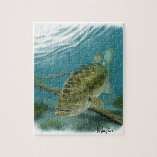 A Large Mouth Bass Jigsaw Puzzle