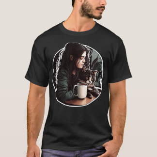 A Latte Love for Cats T-Shirt