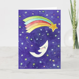 A Laughing Moon Card