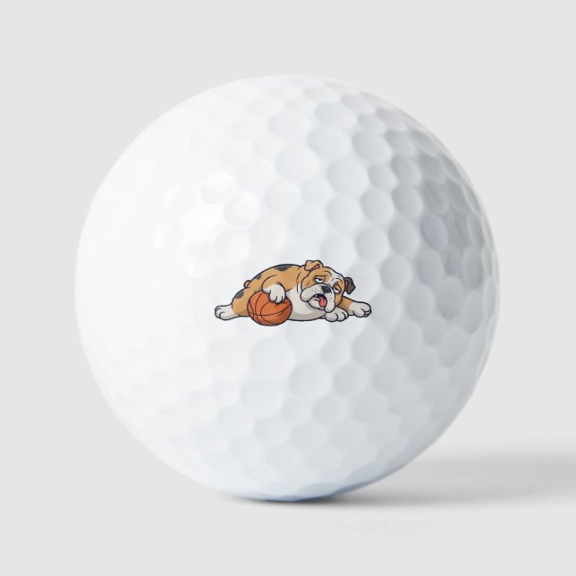 A lazy dog golf balls (Front)
