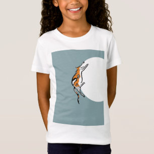 A Lazy Fat Tricolor Funny Cat T-Shirt