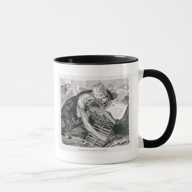 A Learned Man Absorbed in the Koran Mug (Right)