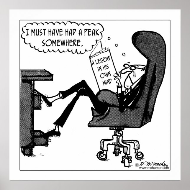 A Legend in His Own Mind Poster (Front)