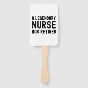 A Legendary Nurse Has Retired Hand Fan