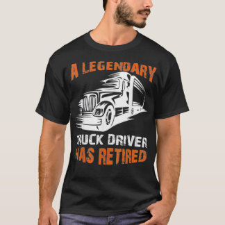 A Legendary Truck Driver Has Retired Perfect asana T-Shirt