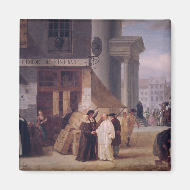 A l'Egide de Minerve Magnet (Front)