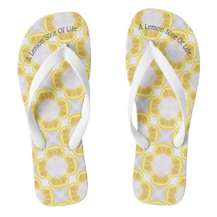 A Lemon Slice Of Life Jandals