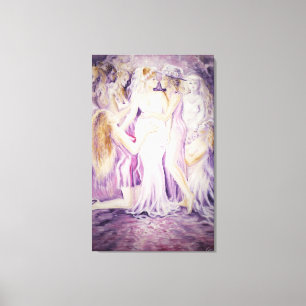 A lesbian diva canvas print