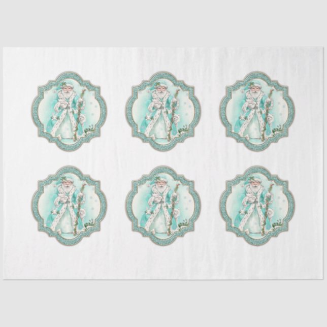 A Let it Snow Series Design 1 Tissue Paper (Front)