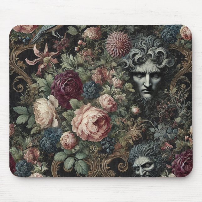 🩸 A Letter to Lunacy – Gothic Victorian  Mouse Pad (Front)