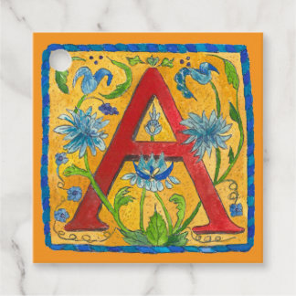 A Letter Tote Bag Favour Tags