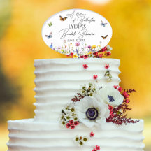 A Lifetime of Butterflies Wildflower Bridal Shower