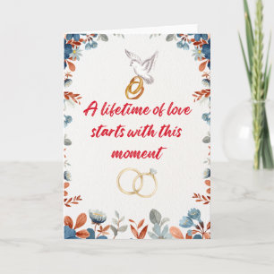 A lifetime of love starts with this moment invitation